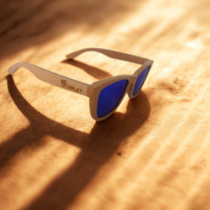 Skateboard blue lens